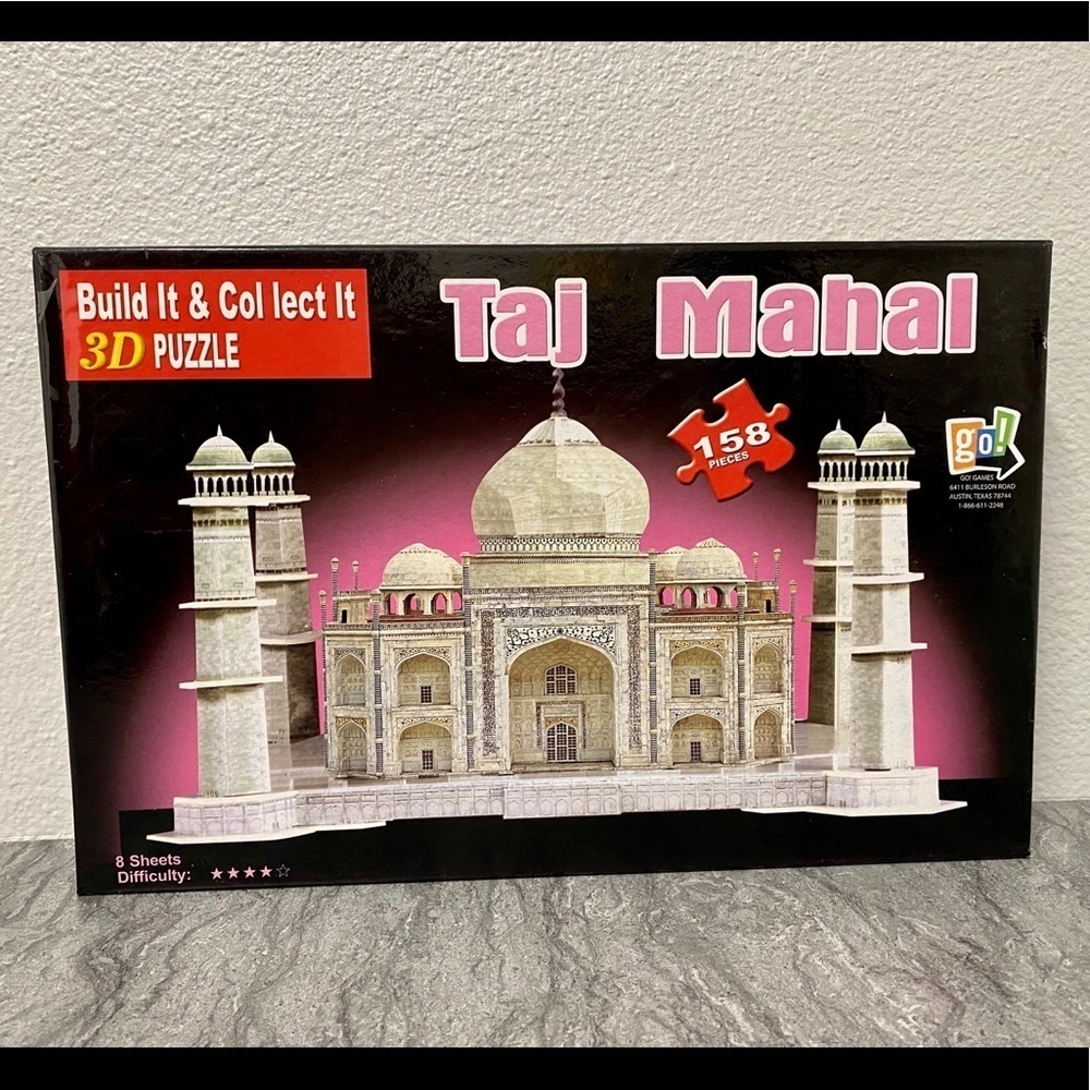 🆕 3D Puzzle of the Taj Mahal